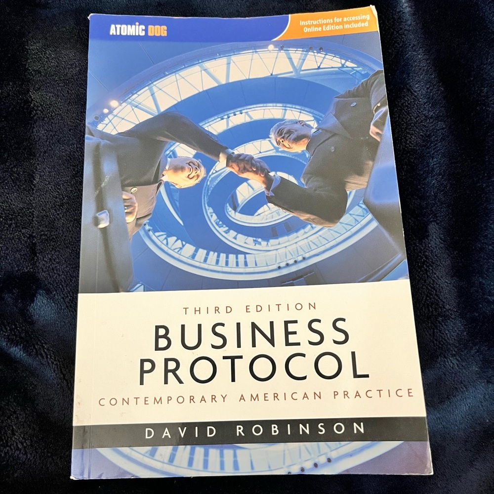 Business Protocol: Contemporary American Practice by David Robinson 3rd Edition